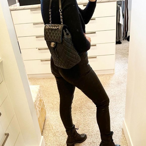 Chanel Small Black Urban Spirit Backpack - Picture 8 of 8